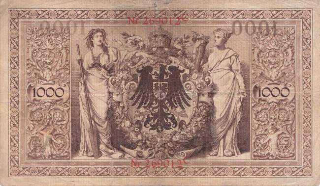 1000 Mark 1908 MC ro.36